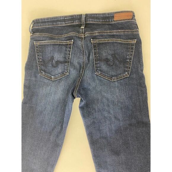 Adriano Goldschmied AG The Stilt Cigarette Leg Jeans Distressed Blue - Size 27R - Picture 7 of 12